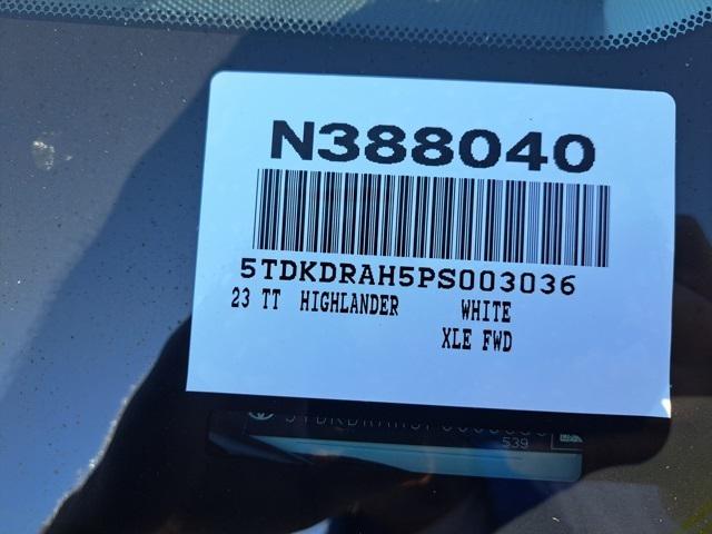 2023 Toyota Highlander XLE 2023 Toyota Highlander XLE