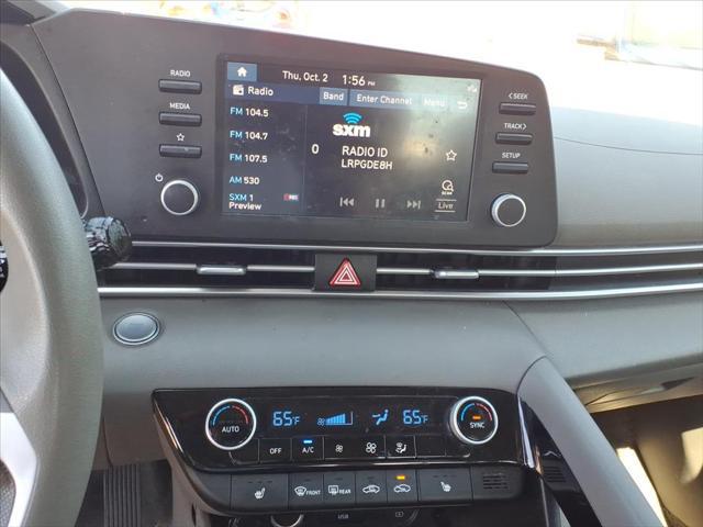 2023 Hyundai Elantra Hybrid Blue