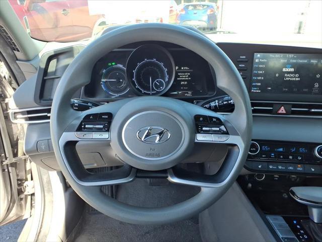 2023 Hyundai Elantra Hybrid Blue