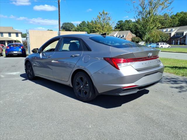 2023 Hyundai Elantra Hybrid Blue