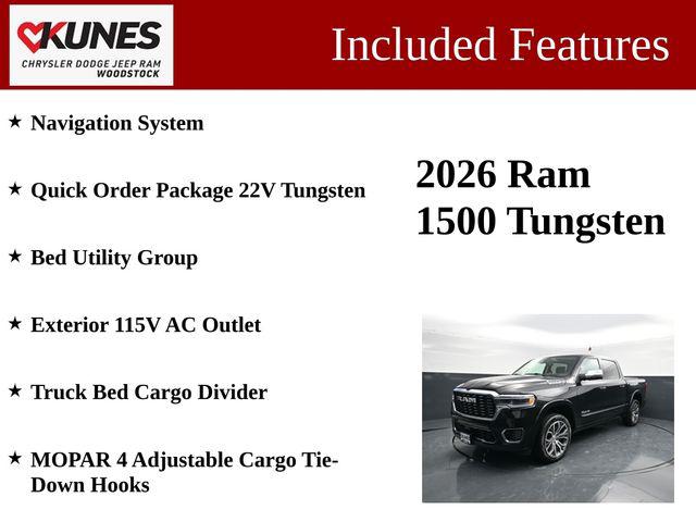 2026 RAM Ram 1500 RAM 1500 TUNGSTEN CREW CAB 4X4