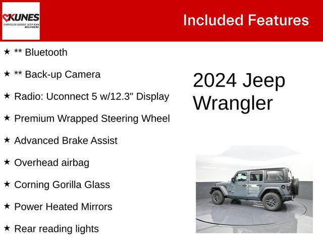 2024 Jeep Wrangler 4-Door Sport S 4x4 2024 Jeep Wrangler 4-Door Sport S 4x4