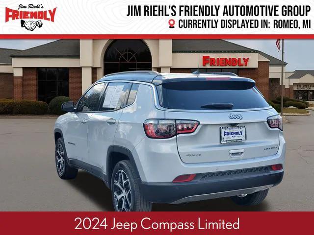 2024 Jeep Compass Limited 4x4 2024 Jeep Compass Limited 4x4