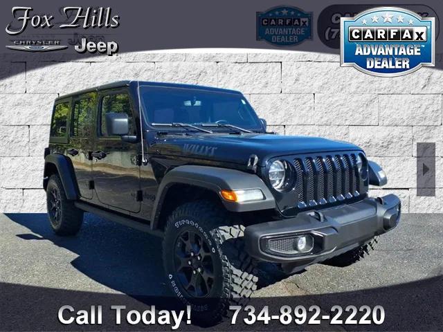 2021 Jeep Wrangler Unlimited Willys 4x4 2021 Jeep Wrangler Unlimited Willys 4x4