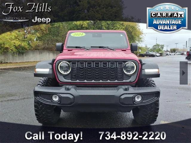 2024 Jeep Wrangler 4-Door Willys 4x4 2024 Jeep Wrangler 4-Door Willys 4x4