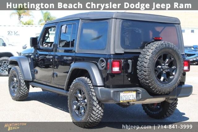 2021 Jeep Wrangler Unlimited Willys Sport 4x4 2021 Jeep Wrangler Unlimited Willys Sport 4x4