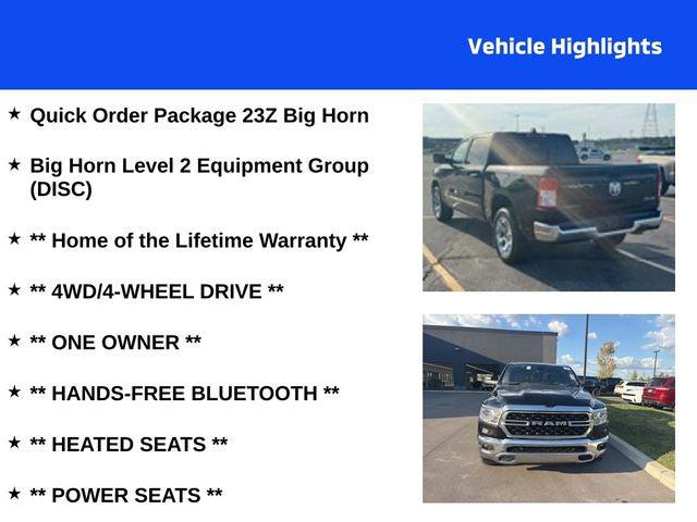 2023 RAM 1500 Big Horn Crew Cab 4x4 57 Box