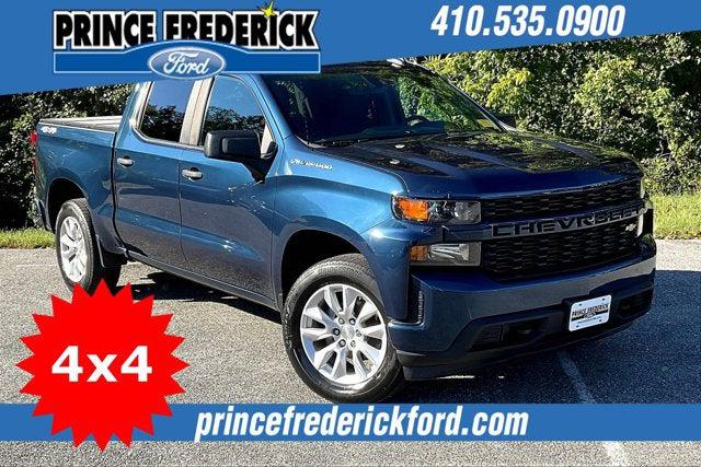 2021 Chevrolet Silverado 1500 4WD Crew Cab Short Bed Custom 2021 Chevrolet Silverado 1500 4WD Crew Cab Short Bed Custom