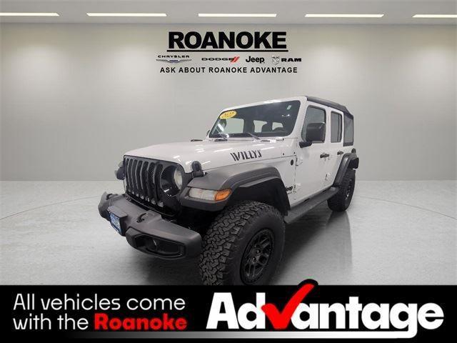 2022 Jeep Wrangler Unlimited Willys Sport 4x4 2022 Jeep Wrangler Unlimited Willys Sport 4x4