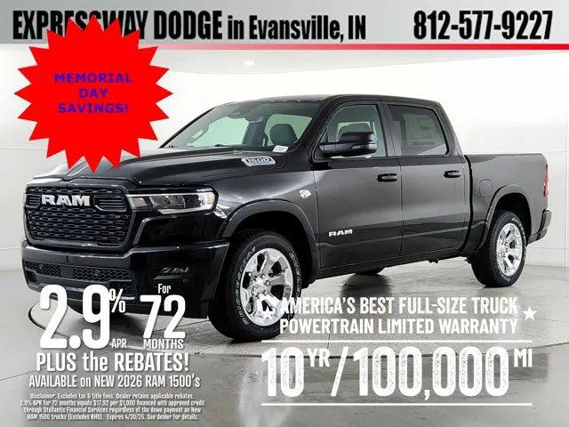 2026 Ram 1500 Big Horn Crew Cab 4x4 5'7" Box for sale in Evansville, IN