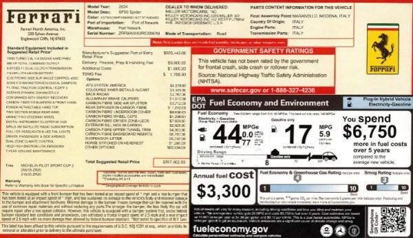 2024 Ferrari SF90 Spider 