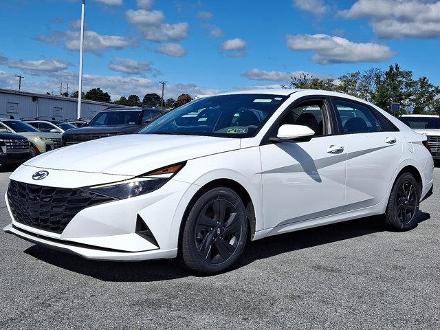 2021 Hyundai Elantra Hybrid Blue