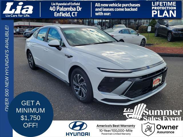 2026 Hyundai Sonata Hybrid Blue for sale in ENFIELD, CT