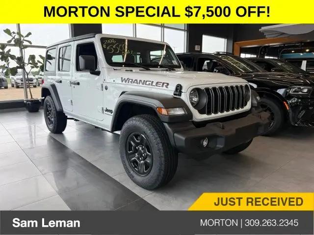 2026 Jeep Wrangler 4-Door Sport for sale in Morton, IL