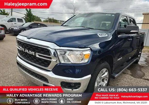 2022 RAM 1500 Big Horn Crew Cab 4x4 57 Box