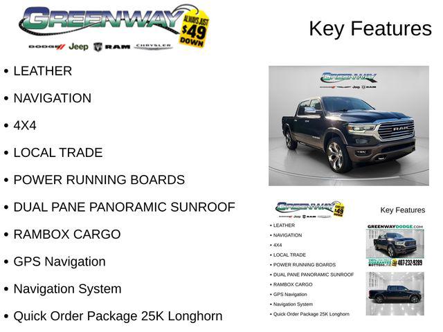 2021 RAM 1500 Limited Longhorn Crew Cab 4x4 57 Box