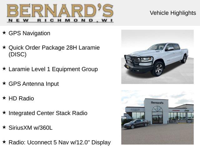 2023 RAM 1500 Laramie Crew Cab 4x4 57 Box 2023 RAM 1500 Laramie Crew Cab 4x4 57 Box