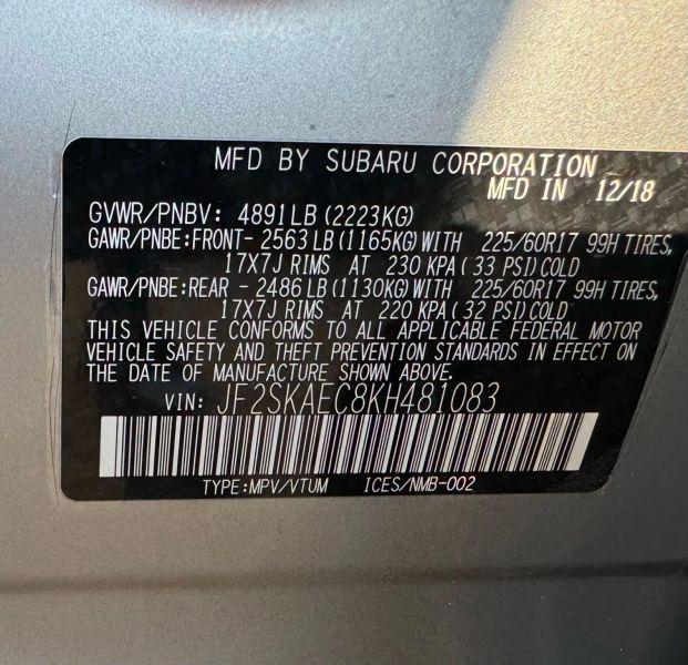 2019 Subaru Forester Premium