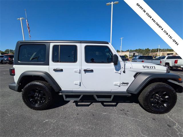 2021 Jeep Wrangler Unlimited Willys 4x4 2021 Jeep Wrangler Unlimited Willys 4x4