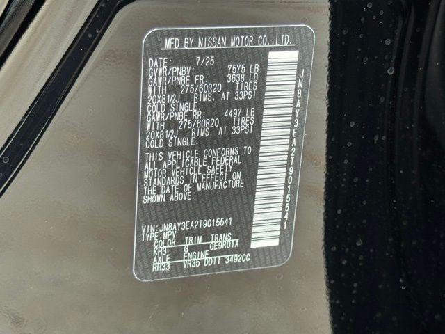 2026 Nissan Armada Platinum