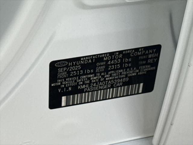 2026 Hyundai Sonata SE