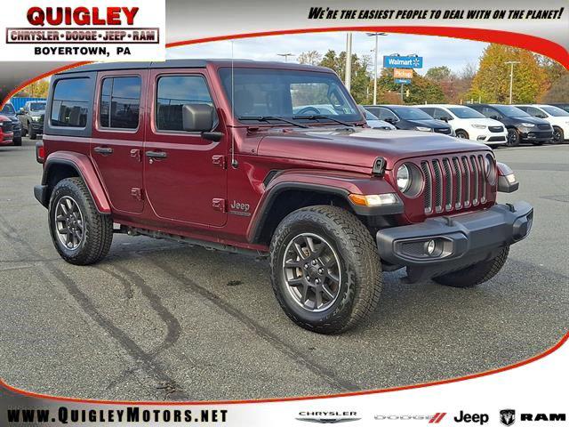2021 Jeep Wrangler Unlimited 80th Anniversary 4x4 2021 Jeep Wrangler Unlimited 80th Anniversary 4x4