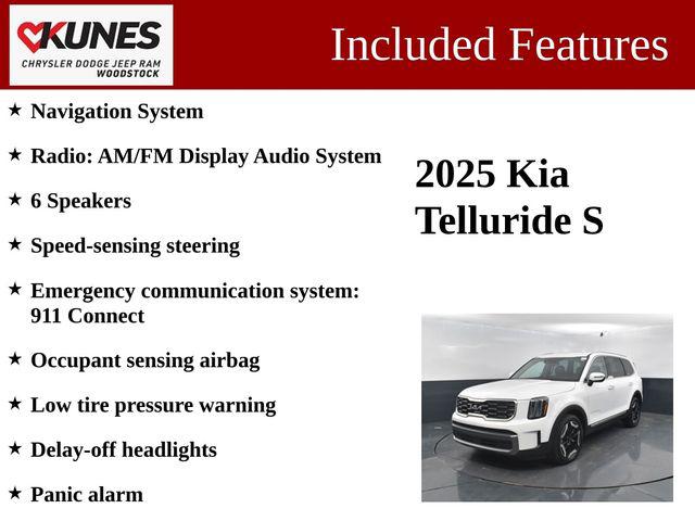 2025 Kia Telluride S 2025 Kia Telluride S