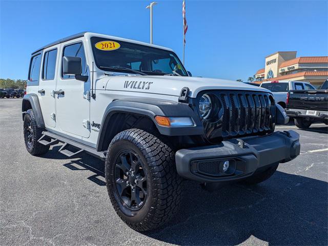2021 Jeep Wrangler Unlimited Willys 4x4 2021 Jeep Wrangler Unlimited Willys 4x4