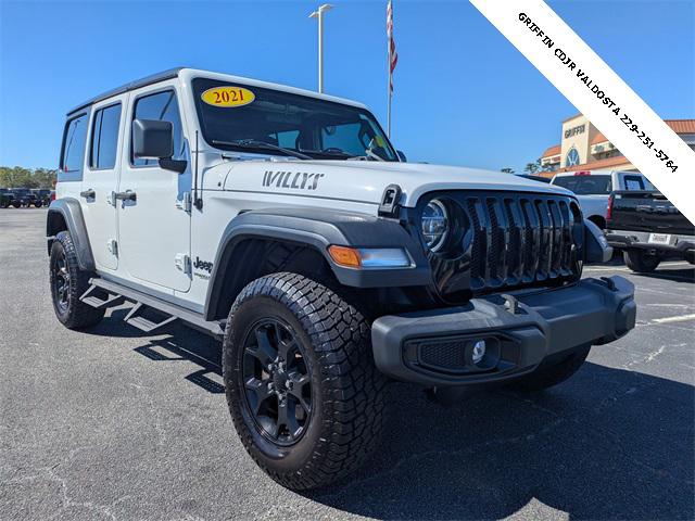 2021 Jeep Wrangler Unlimited Willys 4x4 2021 Jeep Wrangler Unlimited Willys 4x4