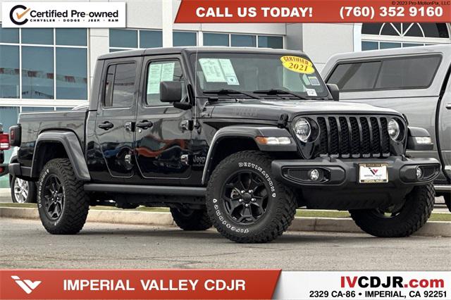 2021 Jeep Gladiator Willys 4x4 2021 Jeep Gladiator Willys 4x4