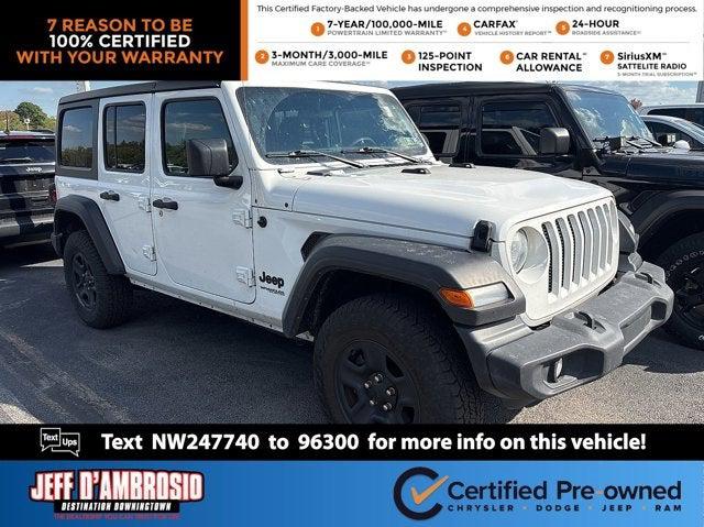 2022 Jeep Wrangler Unlimited Sport 4x4 2022 Jeep Wrangler Unlimited Sport 4x4