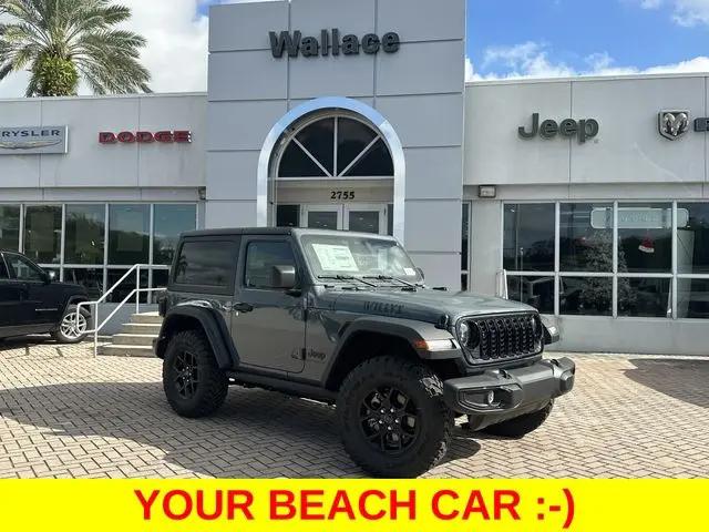 2026 Jeep Wrangler 2-Door Willys 4x4 for sale in Stuart, FL