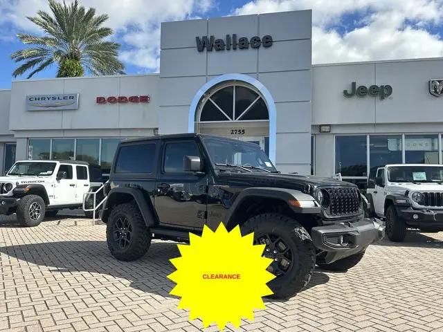 2026 Jeep Wrangler 2-Door Willys 4x4 for sale in Stuart, FL