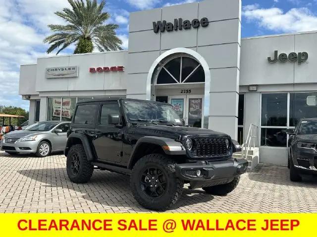 2026 Jeep Wrangler 2-Door Willys 4x4 for sale in Stuart, FL