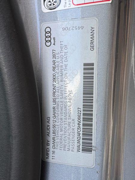 2017 Audi A7 3.0T Premium Plus