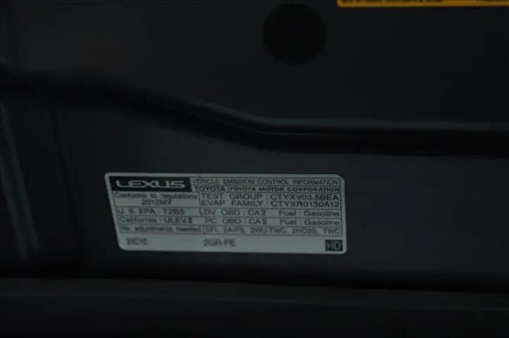 2012 Lexus ES 350 ES 350