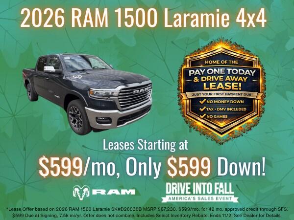 2026 Ram 1500 Laramie Crew Cab 4x4 57 Box