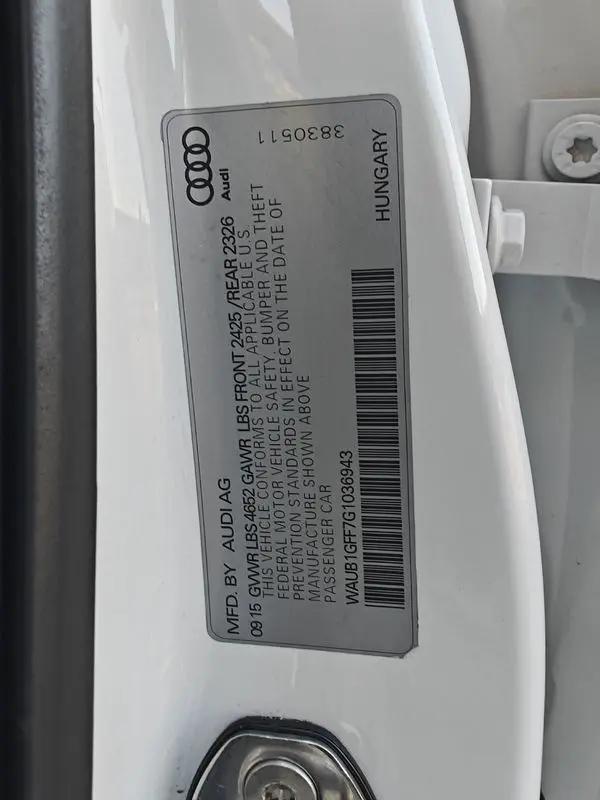 2016 Audi S3 2.0T Premium Plus