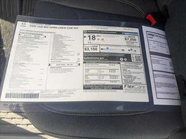 2026 Ram 1500 Big Horn Crew Cab 4x4 57 Box