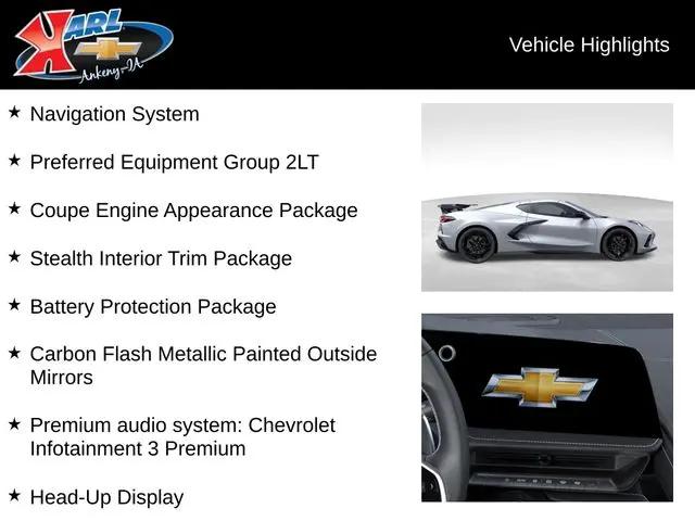 2026 Chevrolet Corvette Stingray Coupe, 2LT, RWD