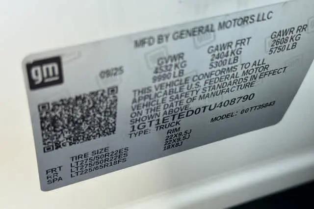 2026 GMC Sierra Extended Range Elevation