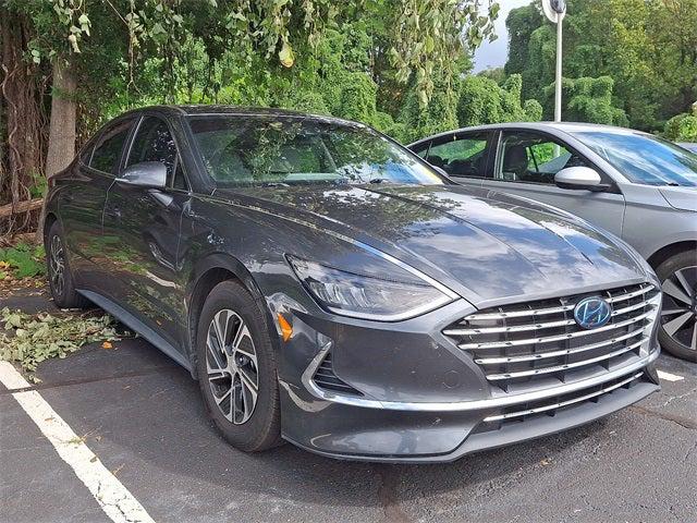 2020 Hyundai Sonata Hybrid Blue