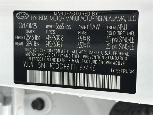 2026 Hyundai Santa Cruz SEL Activity