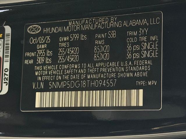 2026 Hyundai Santa Fe Hybrid Calligraphy