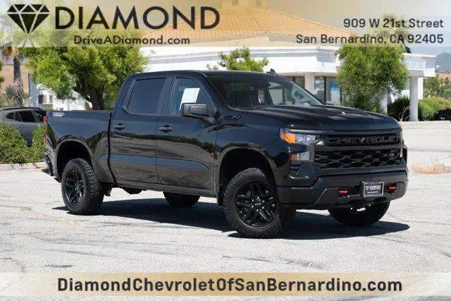 2023 Chevrolet Silverado 1500 4WD Crew Cab Short Bed Custom Trail Boss for sale in San Bernardino, CA