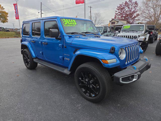 2022 Jeep Wrangler 4xe Unlimited Sahara 4x4 2022 Jeep Wrangler 4xe Unlimited Sahara 4x4
