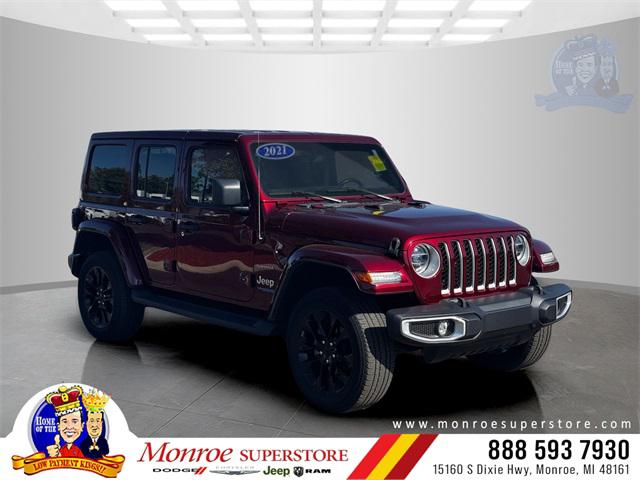 2021 Jeep Wrangler 4xe Unlimited Sahara 4x4 2021 Jeep Wrangler 4xe Unlimited Sahara 4x4