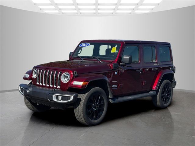 2021 Jeep Wrangler 4xe Unlimited Sahara 4x4 2021 Jeep Wrangler 4xe Unlimited Sahara 4x4