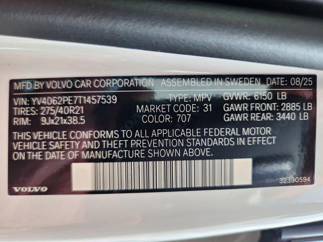 2026 Volvo XC90 Plus, B6 AWD Gas (mild hybrid), Gasoline, Bright, 7 Seats