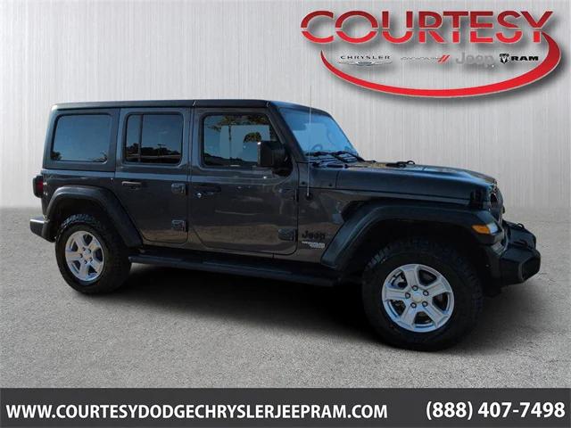 2021 Jeep Wrangler Unlimited Sport S 4x4 2021 Jeep Wrangler Unlimited Sport S 4x4